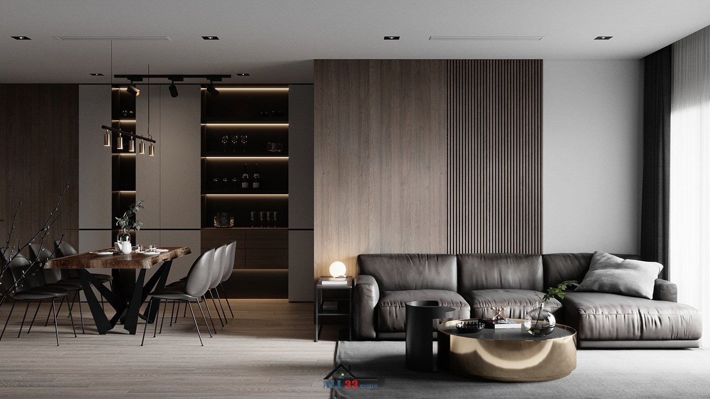 Xu  hướng nổi bật trong thiết kế căn hộ ngày nay Phong cách hiện đại