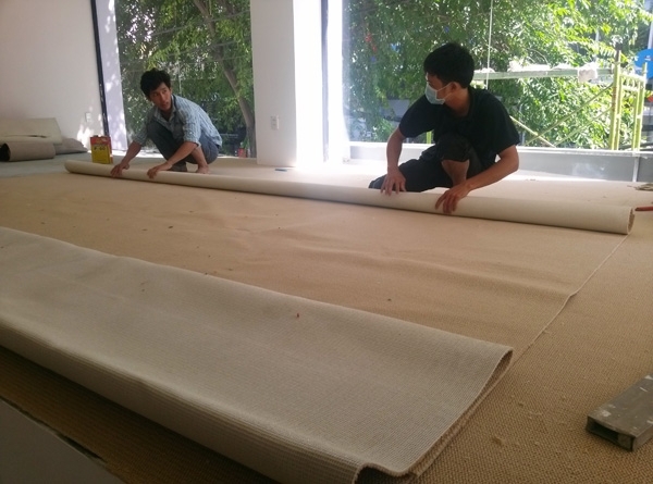 Thi công thảm trải sàn quận Tân Phú