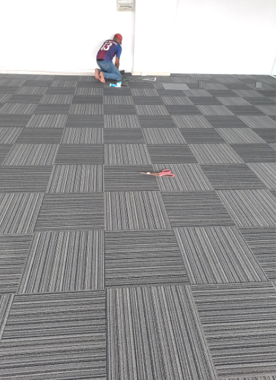 Thi công thảm trải sàn quận 4