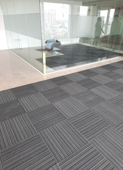 Thi công thảm trải sàn quận Bình Tân