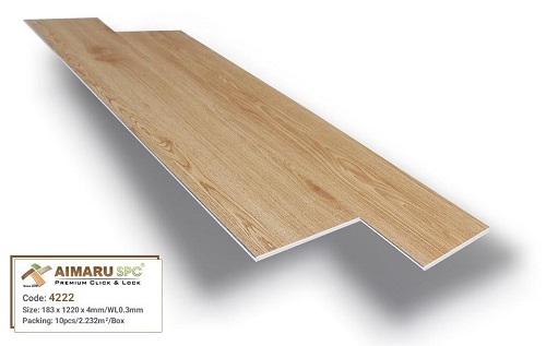 Sàn nhựa hèm khoá 4mm Aimaru 4222